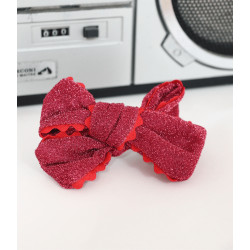 Barrette Rachel - Glitter fuchsia
