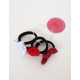 Lot de 3 élastiques girl Heidi - Painted love