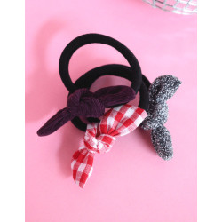 Lot de 3 élastiques girl Heidi - Wonderland