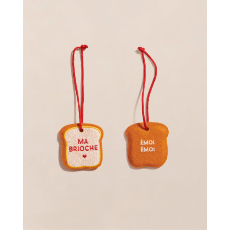 Porte-clés Ma brioche