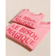 T-shirt Le bisou magique - Framboise - Taille L