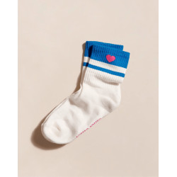 Chaussettes Coeur - Bleu - Taille 36/41