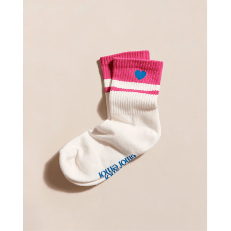 Chaussettes Coeur - Rose - Taille 36/41