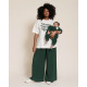 T-shirt Mama needs a minute - Blanc - Taille S