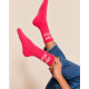 Chaussettes L'amour est déclaré - Rose - Taille 36/41
