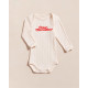 Body Coeur chamallow - 6 mois