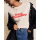 T-shirt Coeur chamallow - Taille S