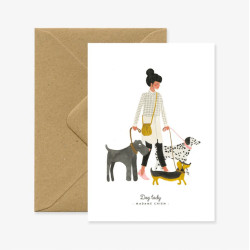 Carte Madame chien