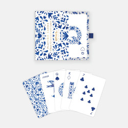 Jeu de cartes - Blue swallows