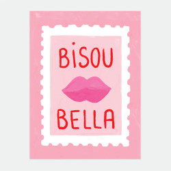 Affiche small - Bisou bella