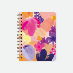 Carnet à spirales - Flower garden