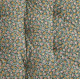Matelas fleuri dusty green honey rose 70x180cm