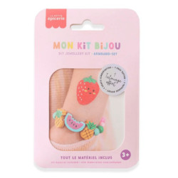 Mon kit bijou enfant - Bracelet fruits