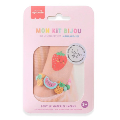 Mon kit bijou enfant - Bracelet fruits