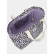 Sac cabas Claude - Léopard lilas