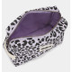 Trousse de toilette Leon - Léopard lilas