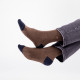 Chaussettes rayées - Hazelnut - Taille 41/46