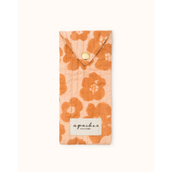 Pochette Sunny - Flora bold orange
