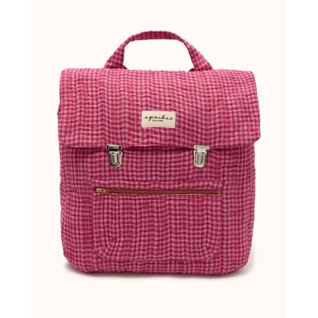 Sac-à-dos Luji - Khadi fuchsia