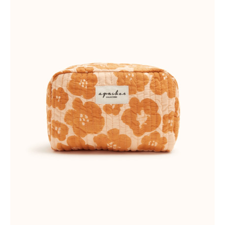 Petite trousse Gaya - Flora bold orange