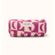 Trousse Opal - Damier fuchsia