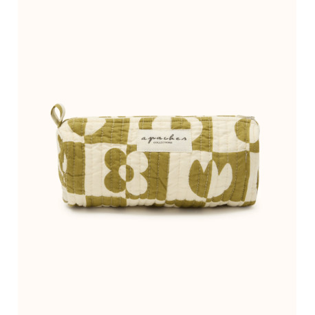 Trousse Opal - Damier tobacco