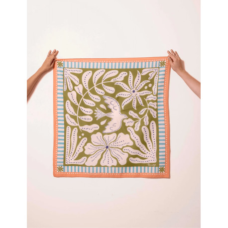 Foulard Liberté - Olive