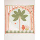 Foulard Riad - Kaki peach