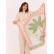 Foulard Riad - Kaki peach