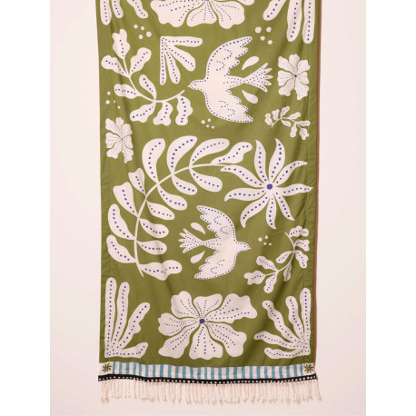 Fouta Colombe - Olive