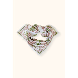 Small foulard Tresse - Celery