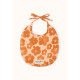 Bavoir Shampa Flora bold - Orange