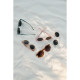 Lunettes de soleil 1/3 ans - Darla Whale blue transparent