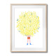 Affiche A4 - Le mimosa