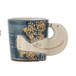 Tasse à expresso hezha oiseau bleu
