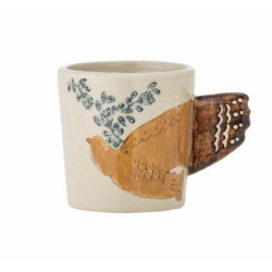 Tasse à expresso hezha oiseau nature