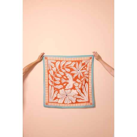 Foulard Liberté - Terracotta