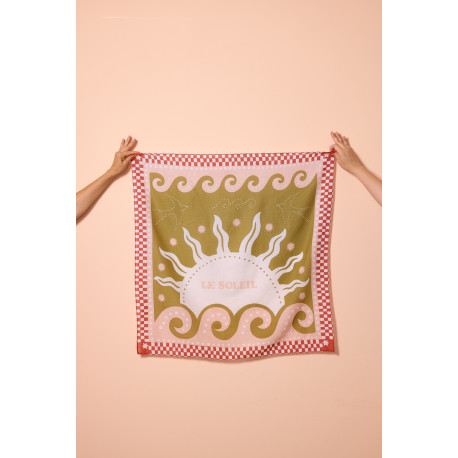 Foulard Solarium - Kaki