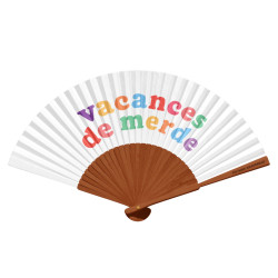 Éventail Vacances de merde