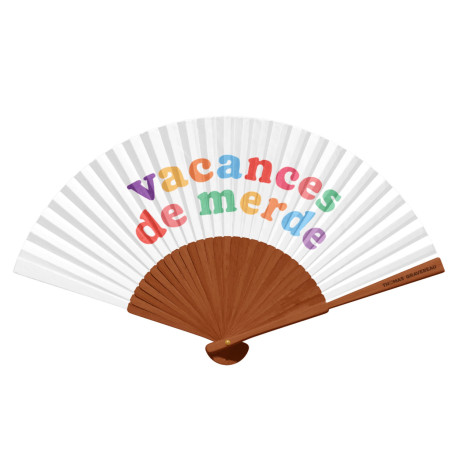 Éventail Vacances de merde