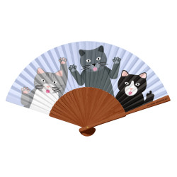 Éventail Kitty gang