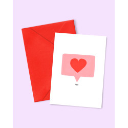 Carte Heart you