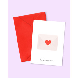 Carte Quelques mots d'amour