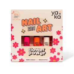 Coffret nail art - Flower power