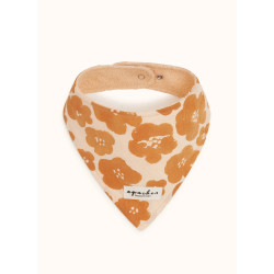 Bavoir Bami Flora bold - Orange