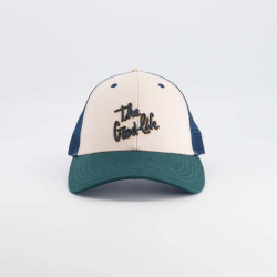 Casquette The good life bleu - Adulte