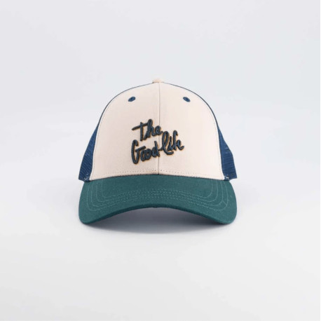 Casquette The good life bleu - Adulte