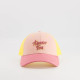 Casquette trucker Amour fou jaune - Adulte