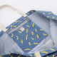 Cabas denim Siesta banana