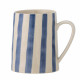 Mug Begonia - rayures bleues